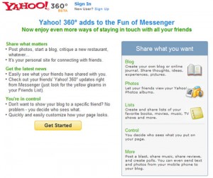 Yahoo! นับถอยหลังปิดบริการ Yahoo! 360