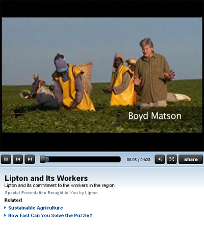 Video by lipton