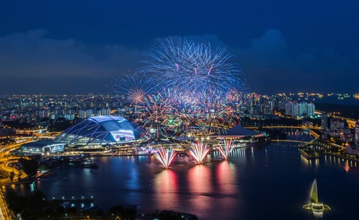Fireworks Photo by Zexsen Xie