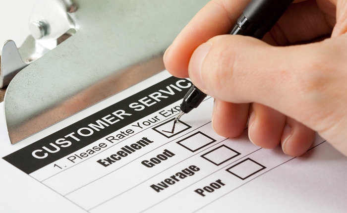 Customer service survey