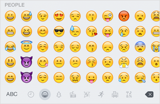 Emoji ใน Keyboard iOS