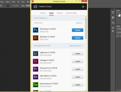 adobe creative cloud install on second computer