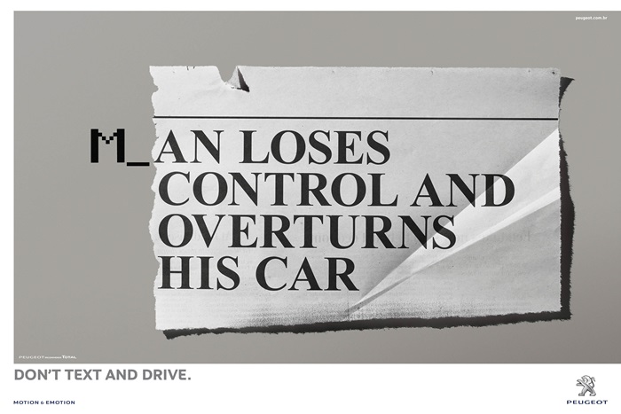 peugeot-peugeot-social-dont-text-and-drive-print-376111-adeevee