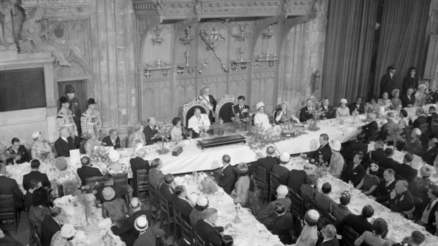 A banquet was held at the Guildhall