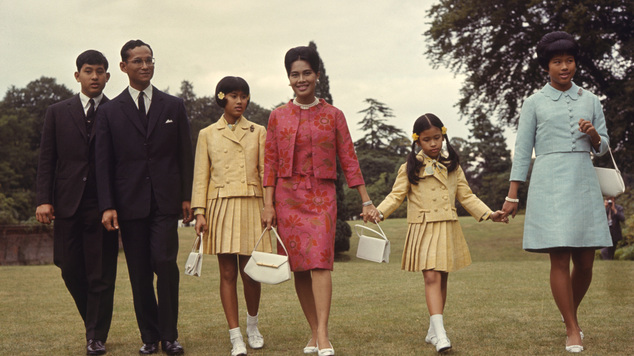 The Thai royal family visited King's Beeches in Sunninghill, Berkshire