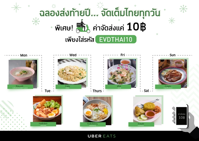 UberEATS Everyday Thai Campaign
