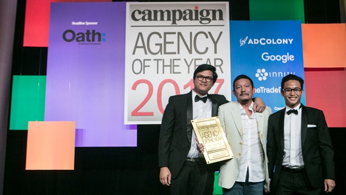 01 Gold - Digital Agency of the year_Campaign Aisa2017