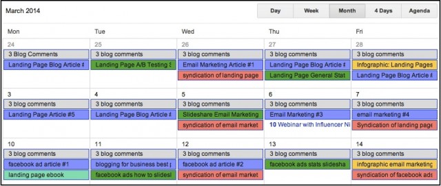 content-calendar-example