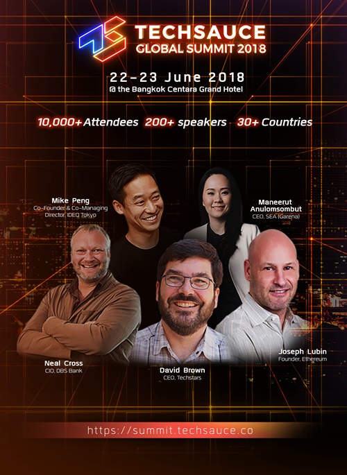 Poster_Techsauce Global Summit 2018