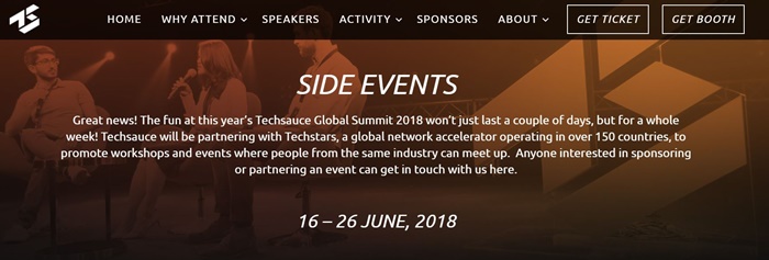 Techsauce Global Summit - Side Events