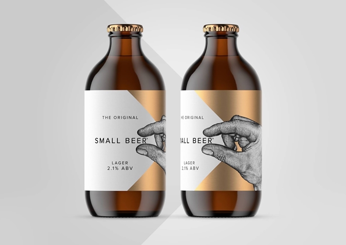 Small Beer Branding Design Packaging V3