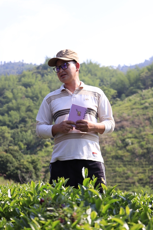 นายธงชัย ลาชี เกษตรกรผู้ปลูกชาชาวอาข่า - Mr. Thongchai Lachee
