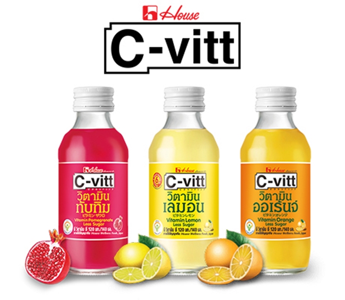 C-vitt ประกาศความสำเร็จขึ้นแท่นเบอร์หนึ่งเครื่องดื่ม ...