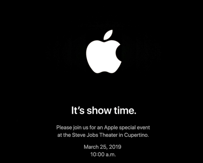 Apple It’s show time.