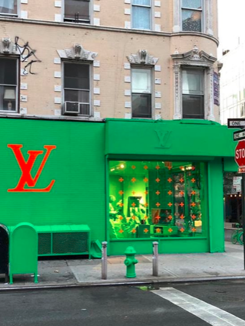 Louis Vuitton's Neon Green FW19