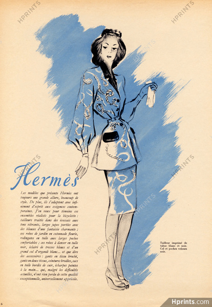 Hermes 1945, Suit fashion