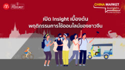 Podcast – China Market Insights EP.3 เปิด Insight เบื้องต้นพฤติกรรมการใช้ออนไลน์ของชาวจีน