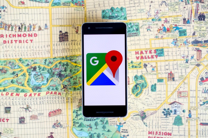 android google maps zeigt keine fahrrad navigation