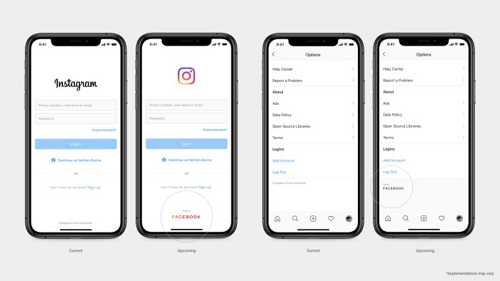 IG Product Screen