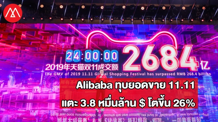 Alibaba Net Sale 11.11