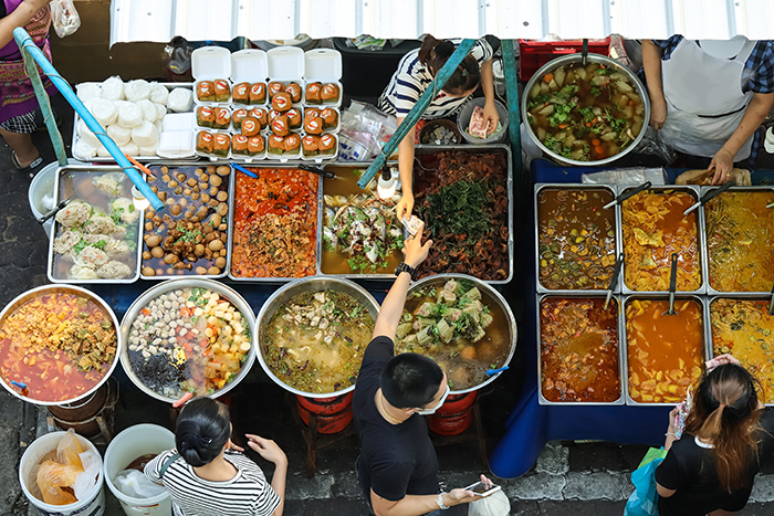 Thailand Street food Market 