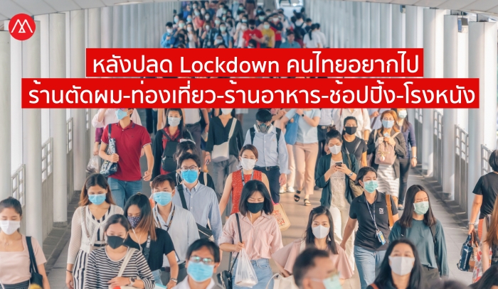 Thai People after lockdown