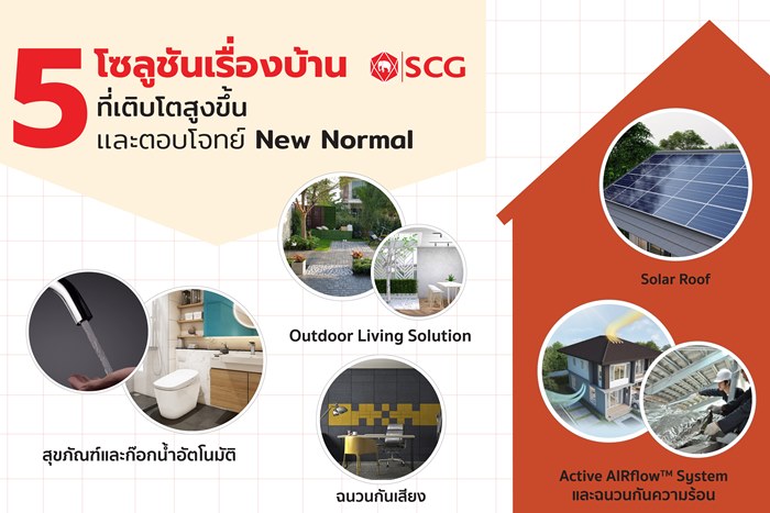 SCG เปิดสถิติพฤติกรรมคนไทย และความต้องการด้านบริการปรับปรุงบ้าน ที่เติบโตในช่วง Lock Down พร้อมตอบโจทย์ชีวิต New Normal