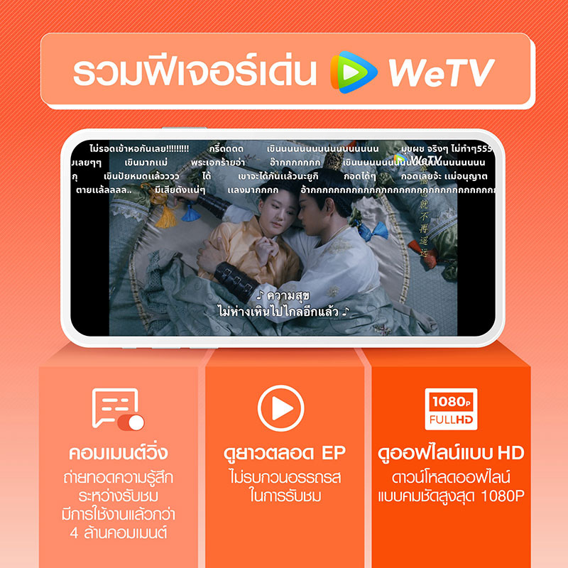 รวมฟีเจอร์เด่น WeTV ประเทศไทย