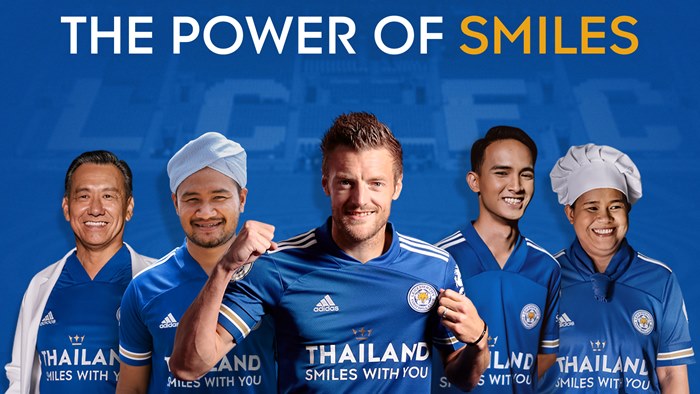คิง เพาเวอร์ และ สโมสรฟุตบอลเลสเตอร์ ซิตี้ ร่วมส่งพลัง ‘รอยยิ้ม’ ส่งกำลังใจ สร้างความหวัง จากคนไทยถึงคนทั่วโลกผ่านภาพยนตร์โฆษณา THAILAND SMILES WITH YOU