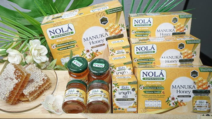 NOLA ส่งโปรดักส์ใหม่ ‘โนล่า มานูก้า ฮันนี่ (MGO400+)’ เครื่องดื่มเพื่อสุขภาพ ลุยตลาดซุปเปอร์ฟู้ดส์..เทรนด์อาหารมาแรงแห่งปี