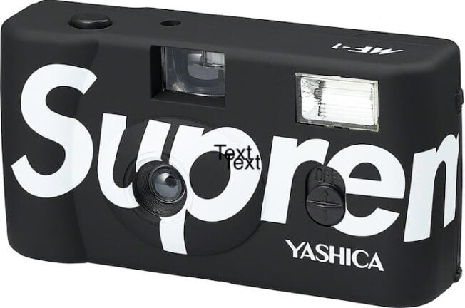 ชาวโซเชียลตื่นเต้น! นับถอยหลัง Supreme ขายกล้องฟิล์มตัวแรก “Yashica MF-1”