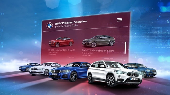 มิลเลนเนียม ออโต้ นำเสนอประสบการณ์ใหม่ ‘Virtual Executive Car Show’ ให้คุณเป็นเจ้าของรถผู้บริหาร BMW ป้ายแดง ไมล์น้อย กว่า 100 คัน ผ่านระบบสตรีมมิ่งออนไลน์