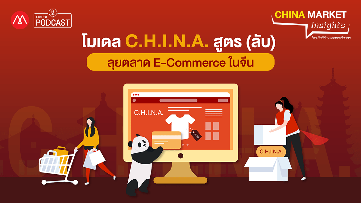 โมเดล C.H.I.N.A. สูตร (ลับ) ลุยตลาด E-Commerce ในจีน