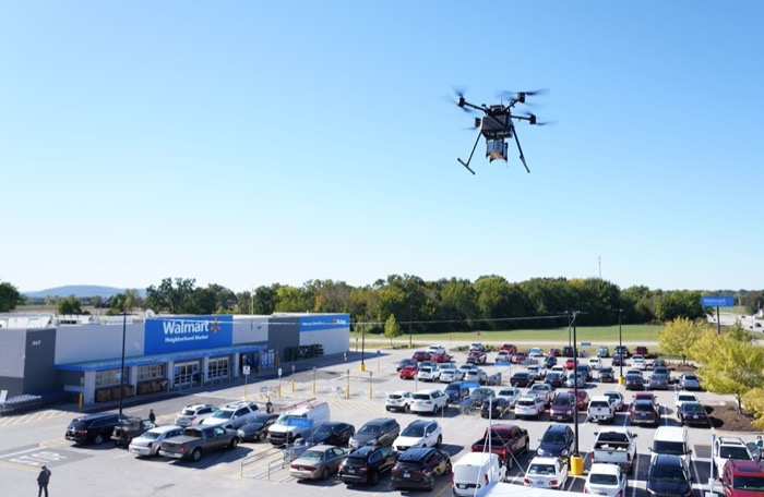 Walmart Drone Delivery