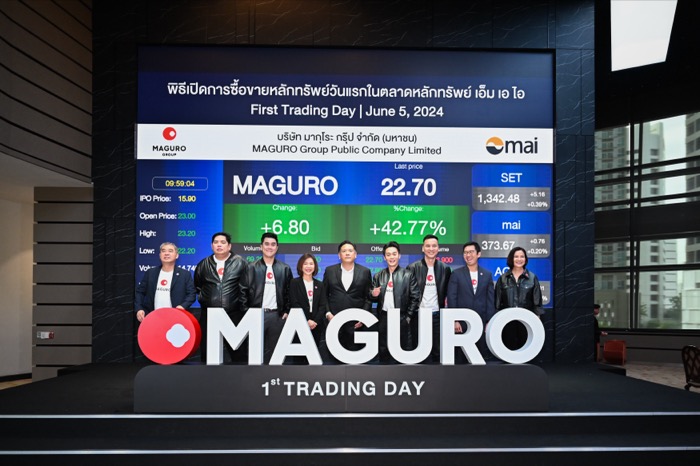 MAGURO First Trading Day