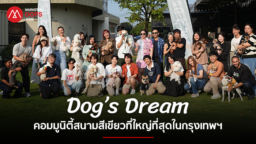 Dog’s Dream: ตอบโจทย์เทรนด์คนรักสัตว์เลี้ยง กับคอมมูนิตี้สนามสีเขียวที่ใหญ่ที่สุดในกรุงเทพฯ