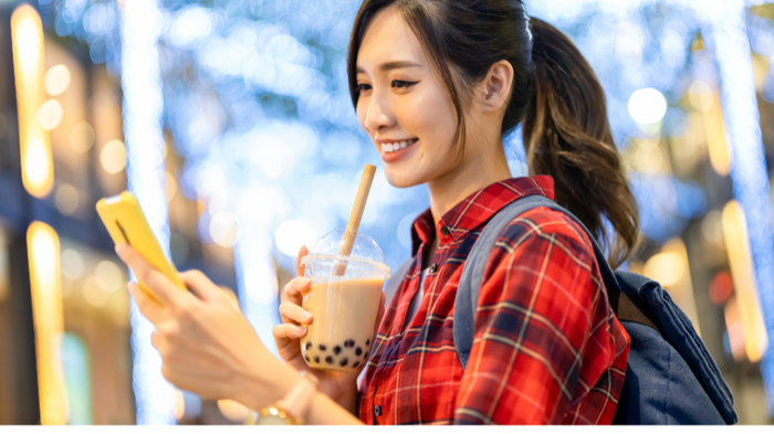 O2O-Milk Tea Campaign