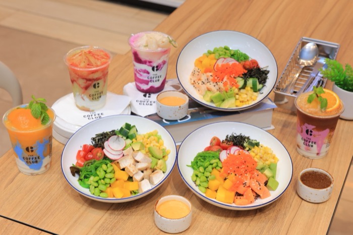 The Coffee Club-Superfruit Booster & Summer Poke Bowl